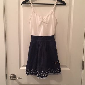 Hollister ruched tank dress